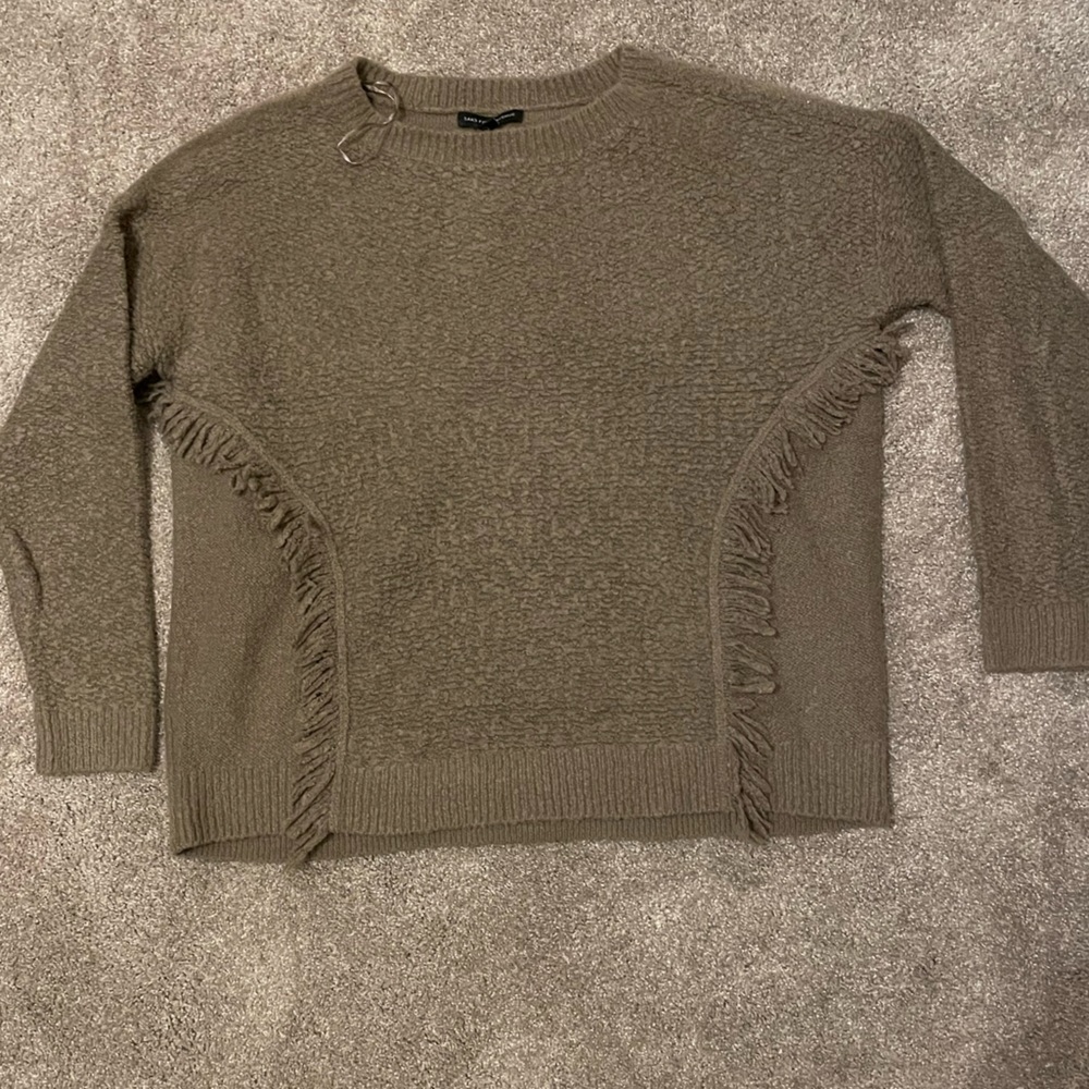 Saks Fifth Avenue Fringe Sweater
